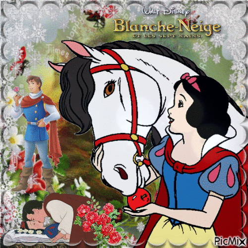 Blanche neige - Darmowy animowany GIF
