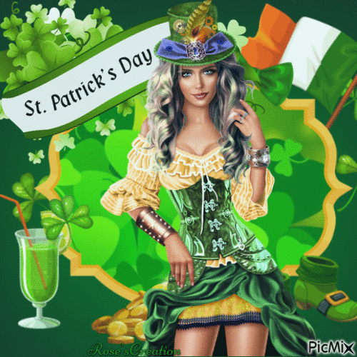 Concours : Fête de la Saint Patrick - Ingyenes animált GIF