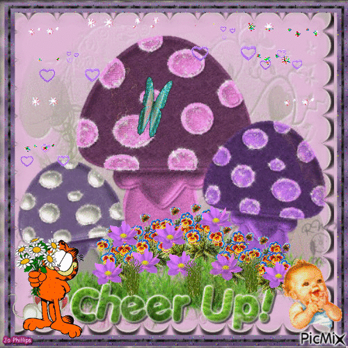 cheer up - Darmowy animowany GIF