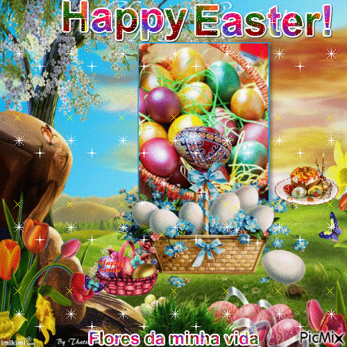Happy Easter - 無料のアニメーション GIF