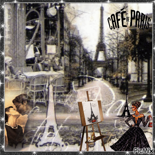 Rêves de Paris - Darmowy animowany GIF