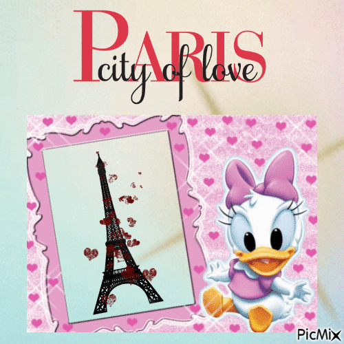 Paris - GIF animado grátis
