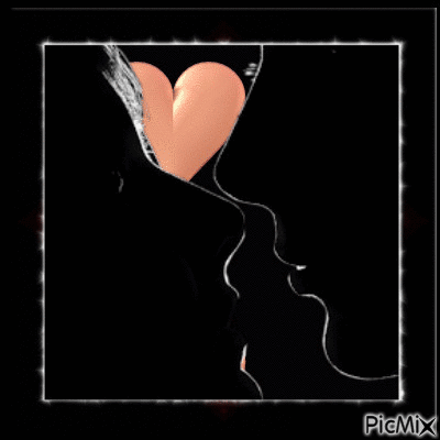 the kiss - Animovaný GIF zadarmo