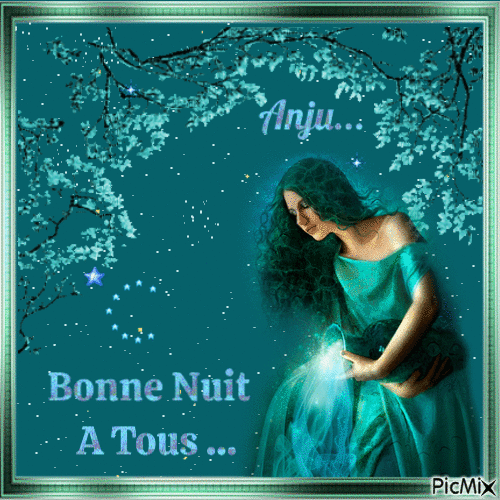 Bonne Nuit A Tous ! - Бесплатный анимированный гифка