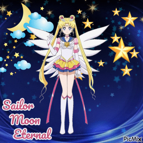 Sailor Moon Eternal - Безплатен анимиран GIF