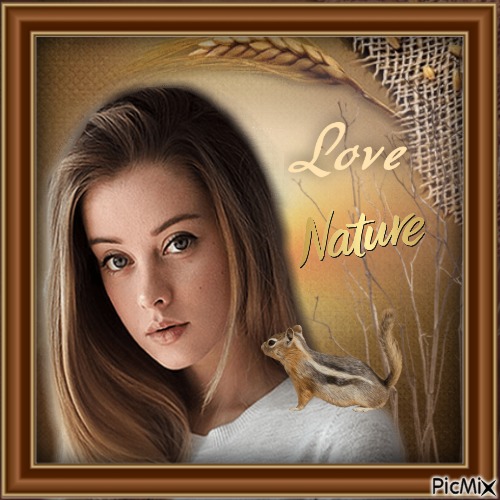 Love Nature - zdarma png