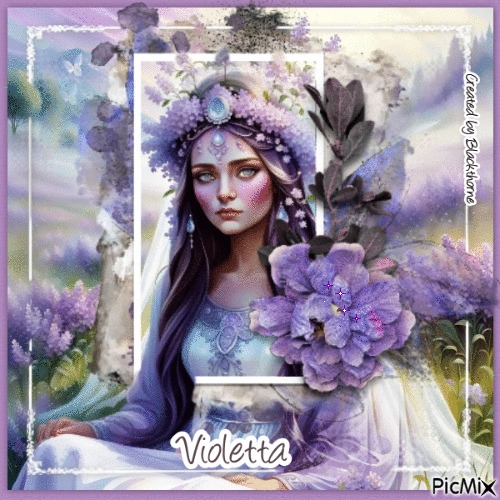 Violetta - GIF animado gratis