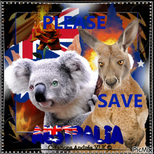 SAUVEZ L'AUSTRALIE - 免费动画 GIF