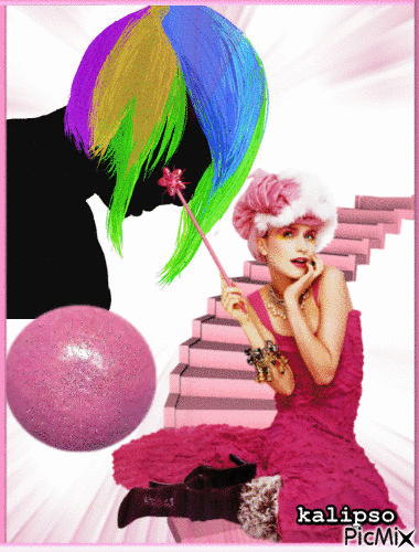 Rainbow fairy - Bezmaksas animēts GIF