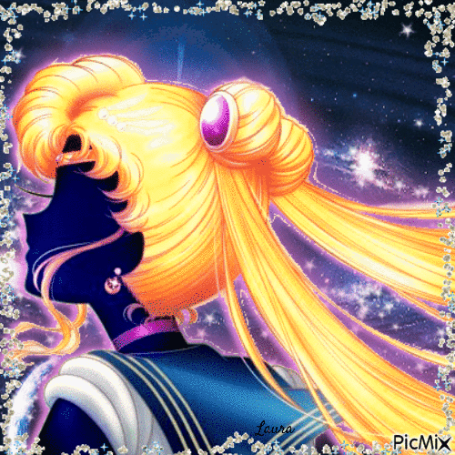 Sailor moon laurachan - Free animated GIF