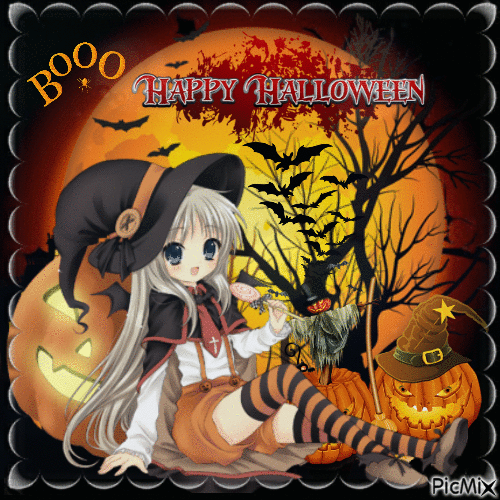 Halloween Manga - Ücretsiz animasyonlu GIF