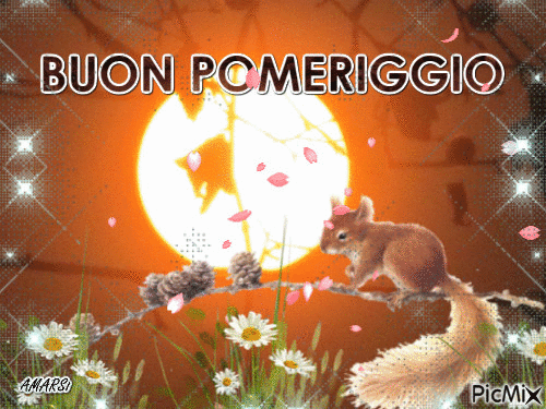 BUON POMERIGGIO - 免费动画 GIF