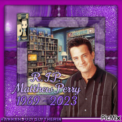 {{Tribute to Matthew Perry}} - Free animated GIF