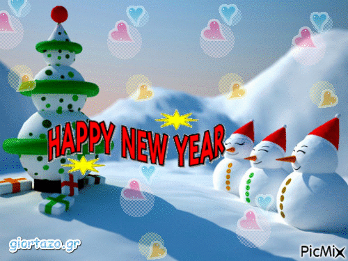 new year - Zdarma animovaný GIF