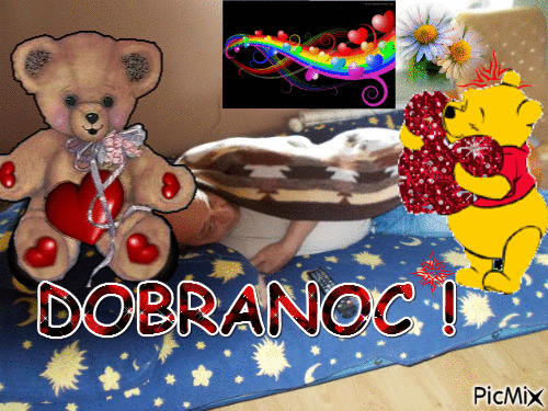 DOBRANOC! - Bezmaksas animēts GIF