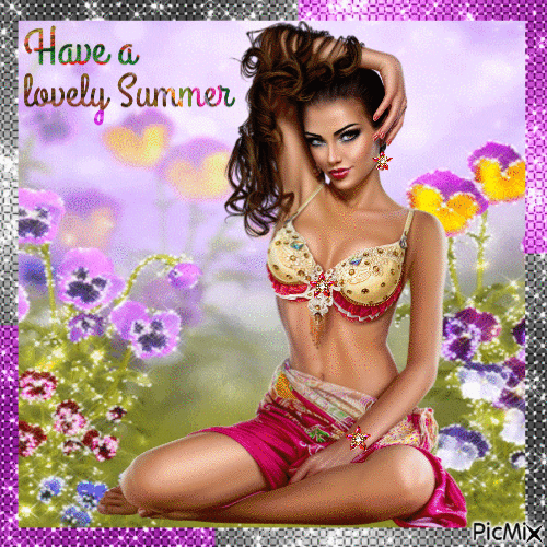 Have a lovely Summer. - Zdarma animovaný GIF