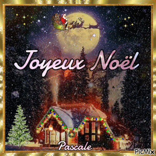 Joyeux Noël 2022 - Безплатен анимиран GIF