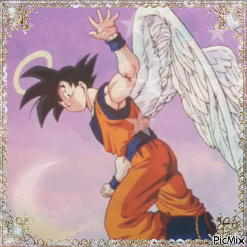 Angel Goku - Бесплатни анимирани ГИФ