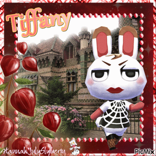 Tiffany from Animal Crossing - GIF animado gratis