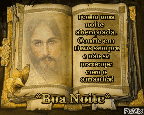 NOITE COM JESUS. - Безплатен анимиран GIF