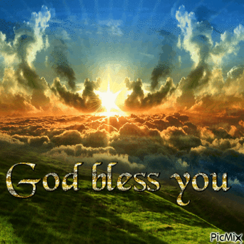 God Bless You! - Безплатен анимиран GIF