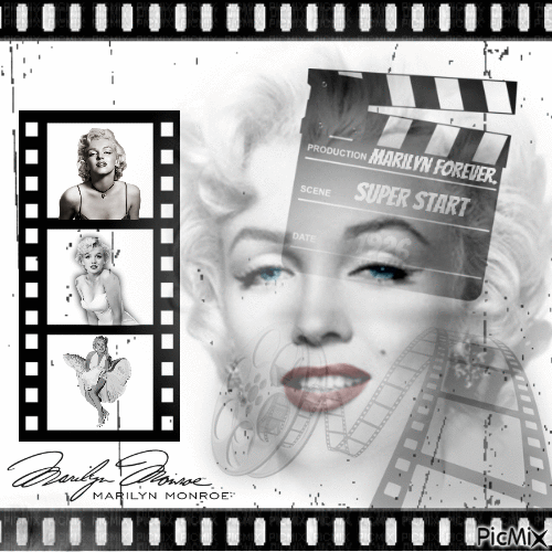 Marilyn - Gratis geanimeerde GIF