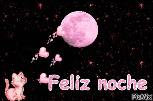 Feliz Noche - GIF เคลื่อนไหวฟรี