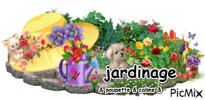 jardinage - Δωρεάν κινούμενο GIF