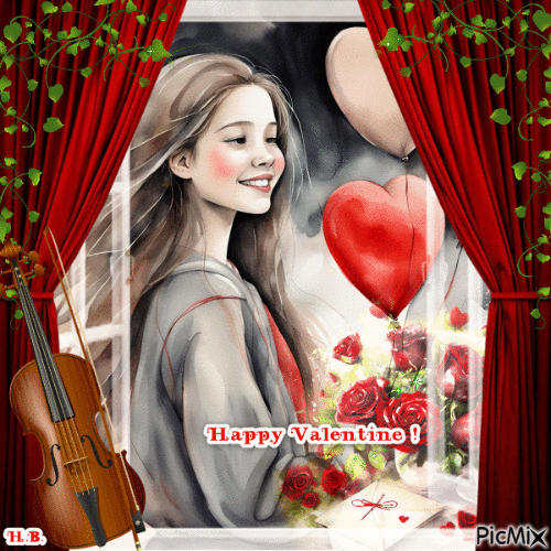 Happy Valentine ! - Бесплатни анимирани ГИФ