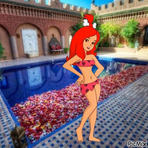Pebbles at the pool - bezmaksas png