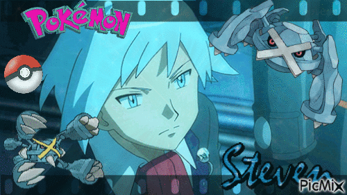 Steven Stone from Pokemon - Free animated GIF