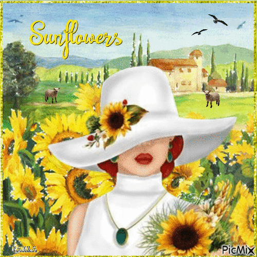 Sunflowers - Δωρεάν κινούμενο GIF