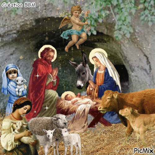 Nativité par BBM - Gratis animeret GIF