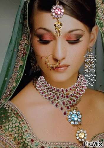 Indian princess - Besplatni animirani GIF