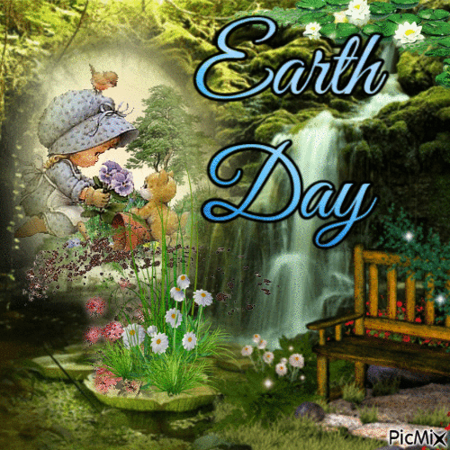 Earth Day 2 - GIF animasi gratis