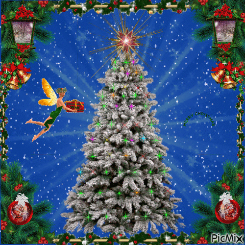 O Christmas Tree - GIF animé gratuit