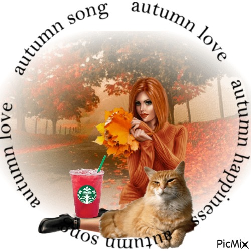 Autumn Love - PNG gratuit