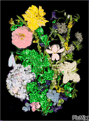 kvety - Darmowy animowany GIF