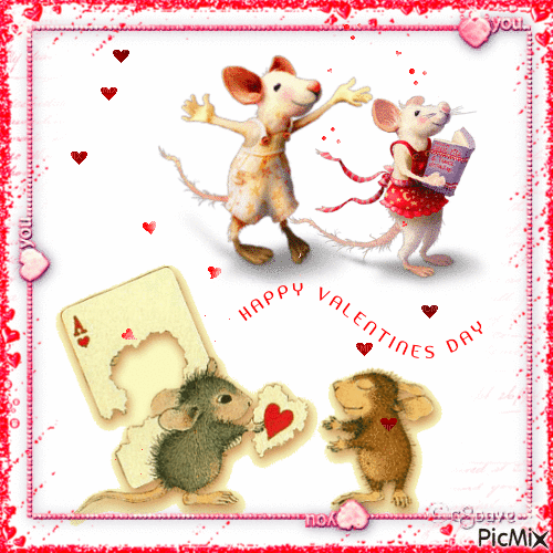 Happy Valentines Day! - Animovaný GIF zadarmo