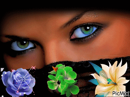 Beautiful eyes - Бесплатни анимирани ГИФ