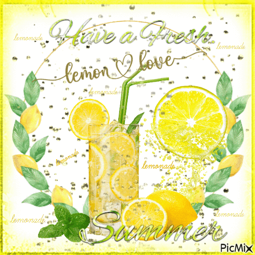 Lemonade - Gratis geanimeerde GIF
