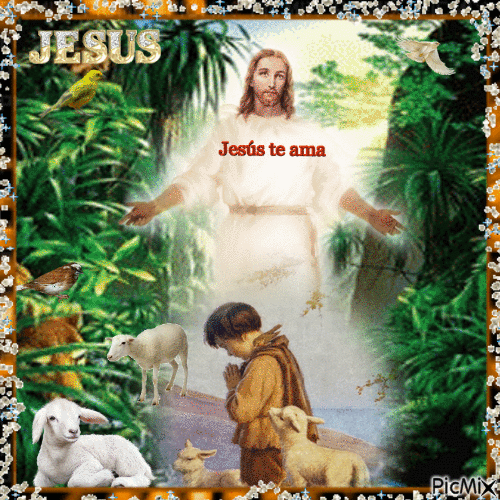Jesus te Ama - Δωρεάν κινούμενο GIF