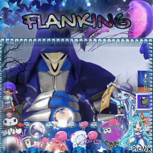 flanking - GIF animado gratis