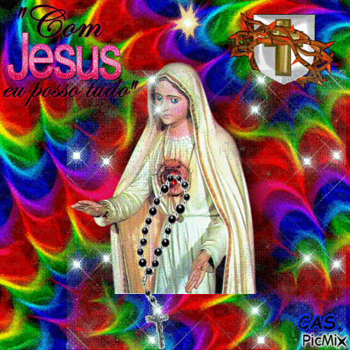 COM JESUS EU POSSO TUDO . - Ücretsiz animasyonlu GIF