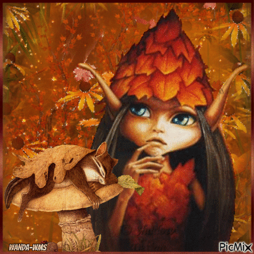 Autumn - Fall - Gratis animeret GIF