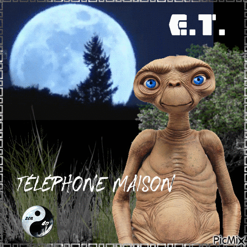 E.T. - Darmowy animowany GIF