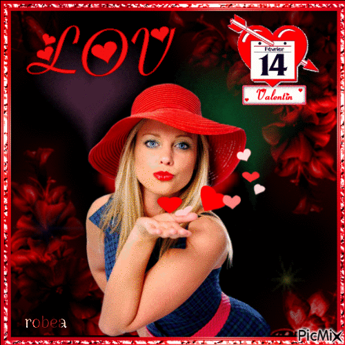 Love St-valentin amour - GIF animate gratis