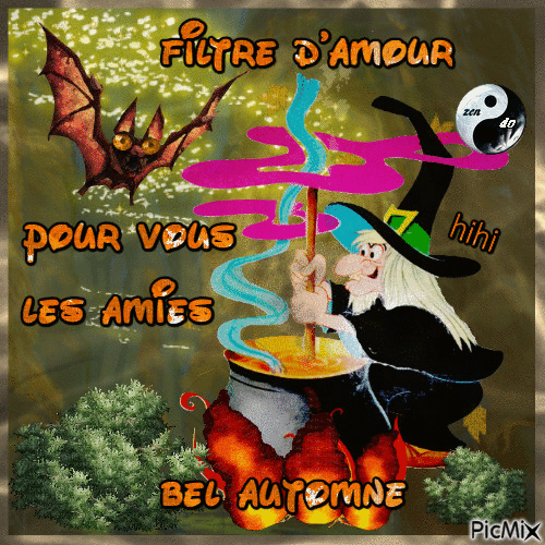 Filtre d'amour HiHi - Безплатен анимиран GIF