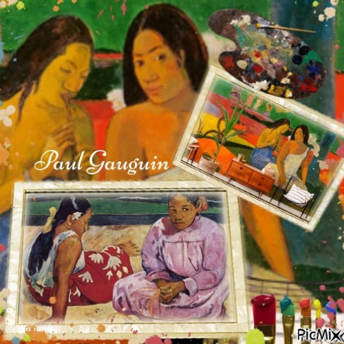Paul Gauguin - Artiste peintre / concours - bezmaksas png