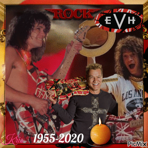 Eddie - Van Halen - GIF animate gratis